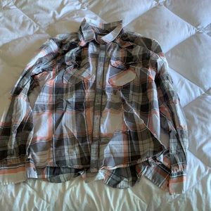 Guess Men’s XXL Western Plaid shirt